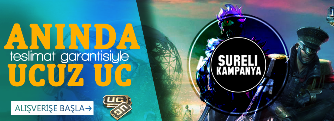 PUBG UC ANINDA YUKLEME